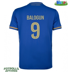 AS Monaco Folarin Balogun #9 Bortatröja 2025-26 Kortärmad